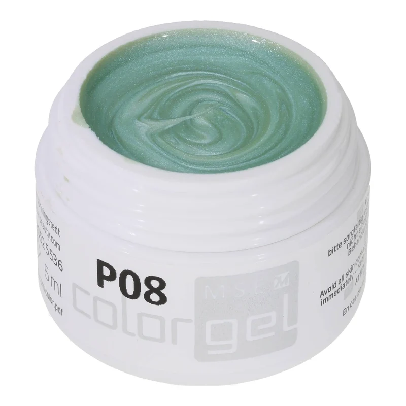 #P-08 Mother of Pearl EFFEKT Color Gel 5ml Gruen