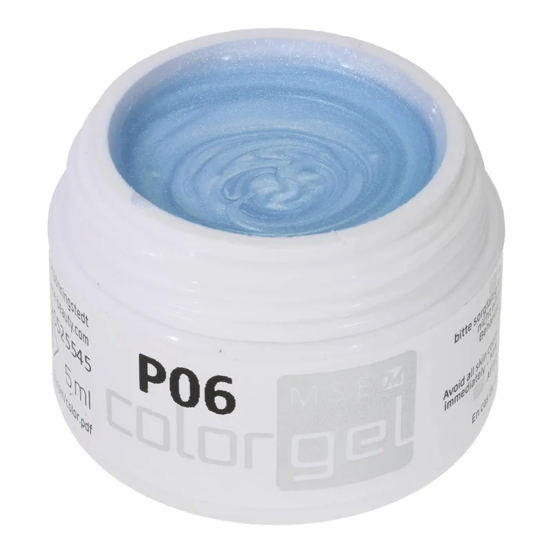 #P-06 Mother of Pearl EFFEKT Color Gel 5ml Weiss