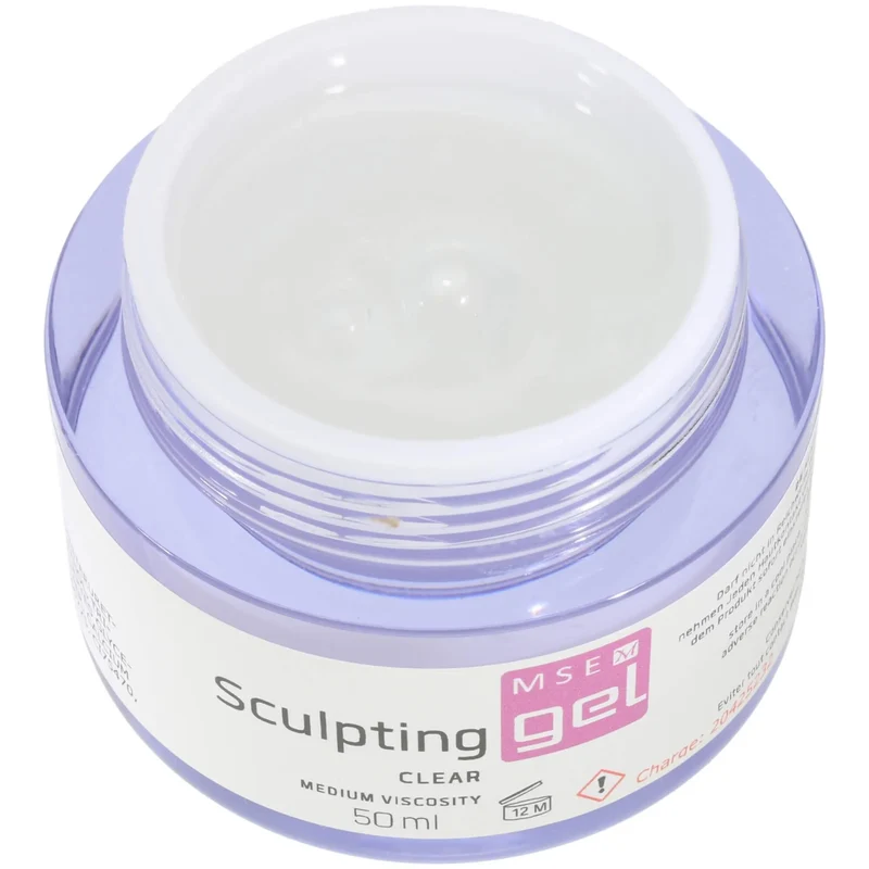 MSE-Gel 801: Schablonen Gel klar mittelviskose / Sculpting clear medium-viscosity 50ml