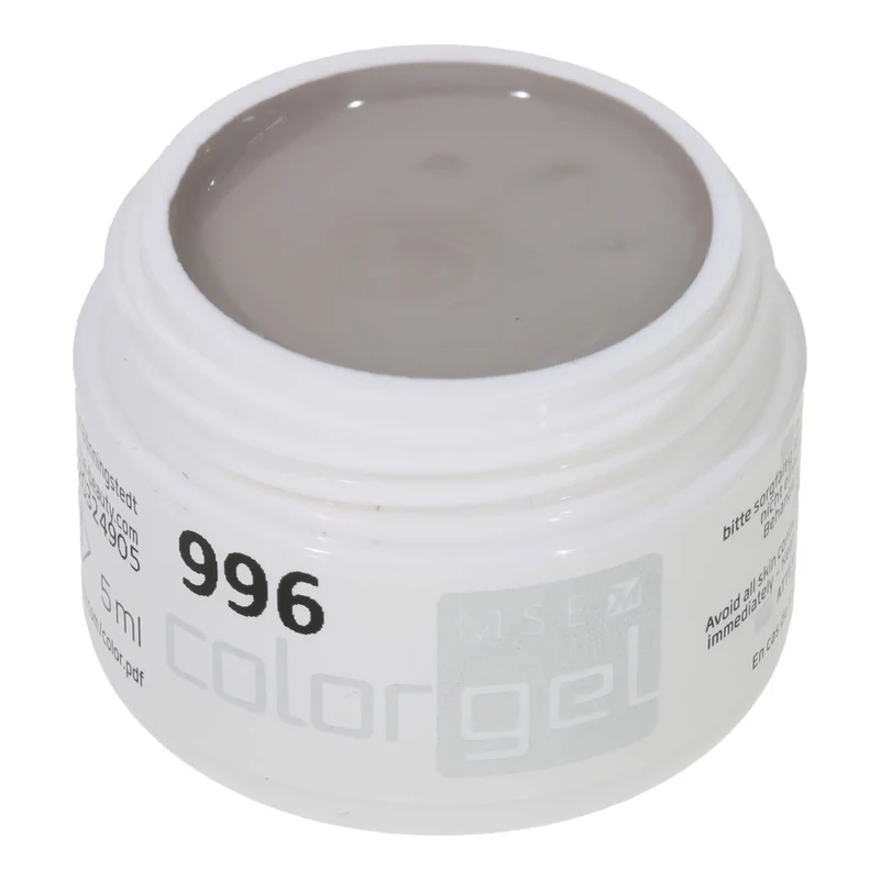 #996 PURE Farbgel 5ml Grau