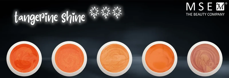 Farbgel Set: Tangerine Shine