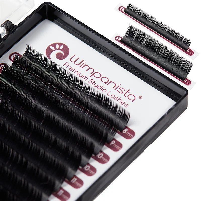 Volumen Wimpern D Curl 0.03 mm Mix 8-14 mm
