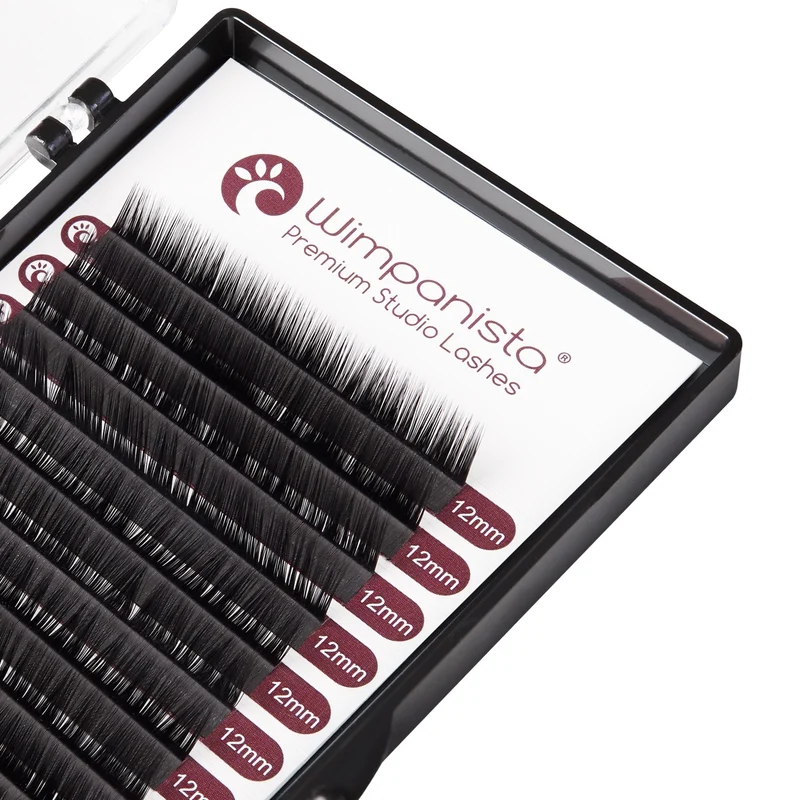 Volumen Wimpern L Curl 0.07 mm Einzellängen