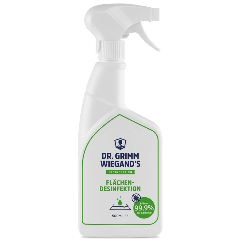 Dr. Grimm Wiegand’s Flächendesinfektionsmittel 500 ml Sprühflasche