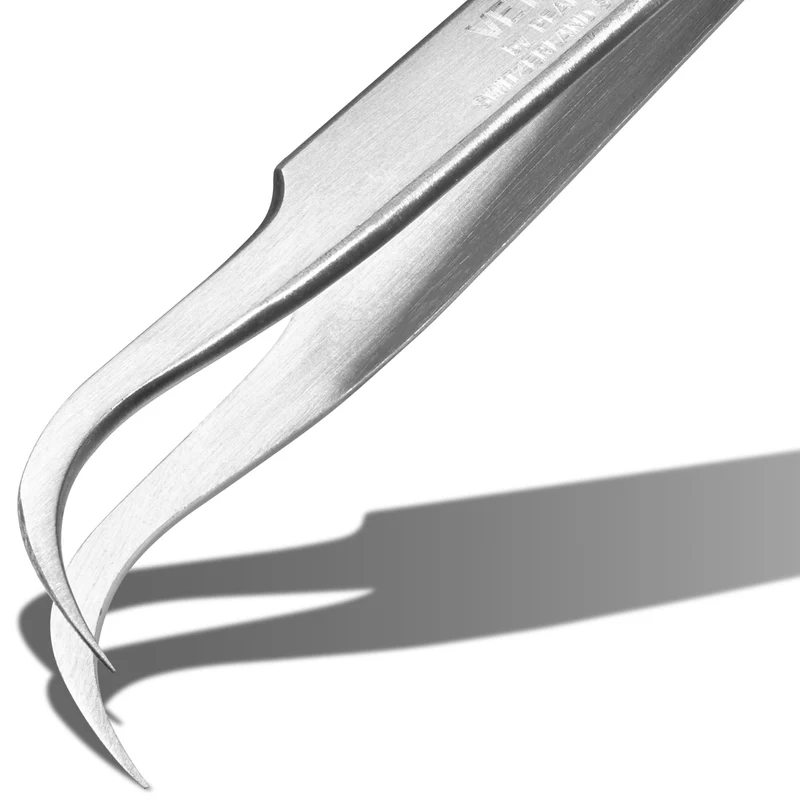 Wimpernpinzette gebogen. Original VETUS ST-15