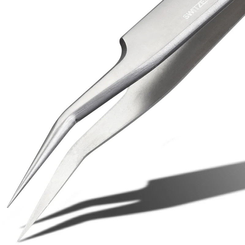 Wimpernpinzette gebogen. Original VETUS 5B-SA