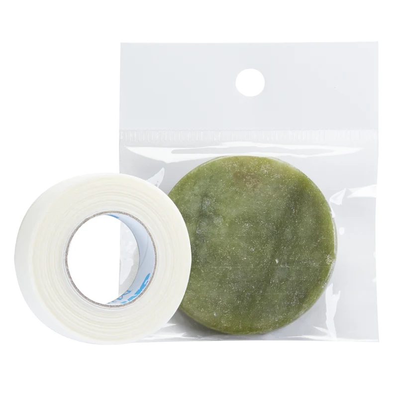 Jadestein und Micropore Tape im Set