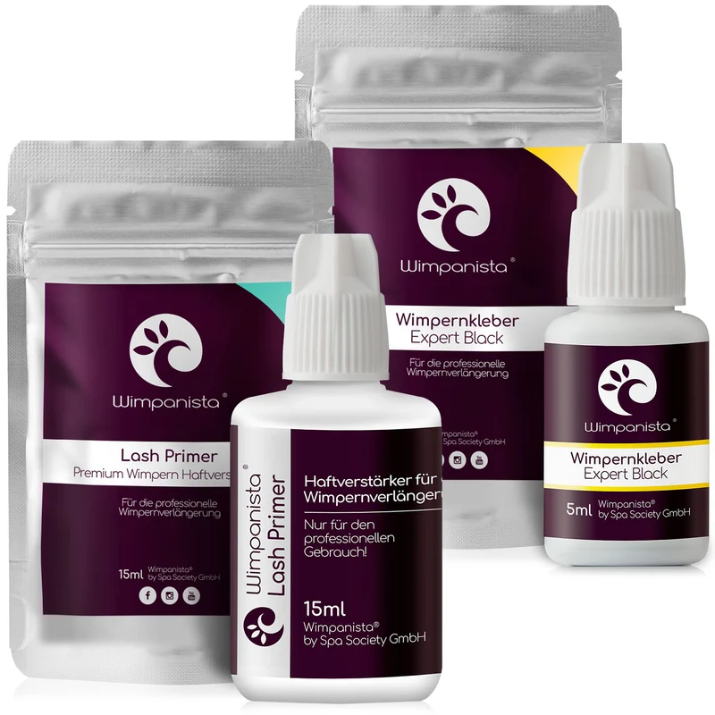 Wimpernkleber Expert Black & Lash Primer im Set