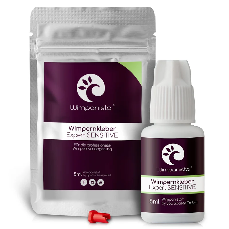 Wimpernkleber Expert SENSITIVE. Trocknet in 3 Sek. 3-10ml