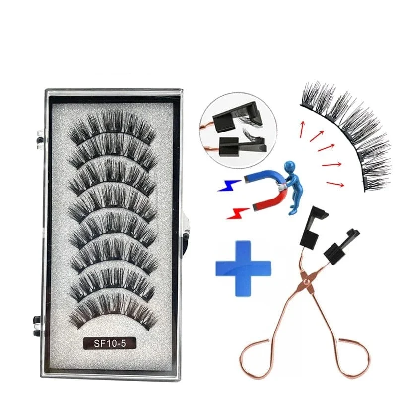 Magnetic Lashes Without Liner