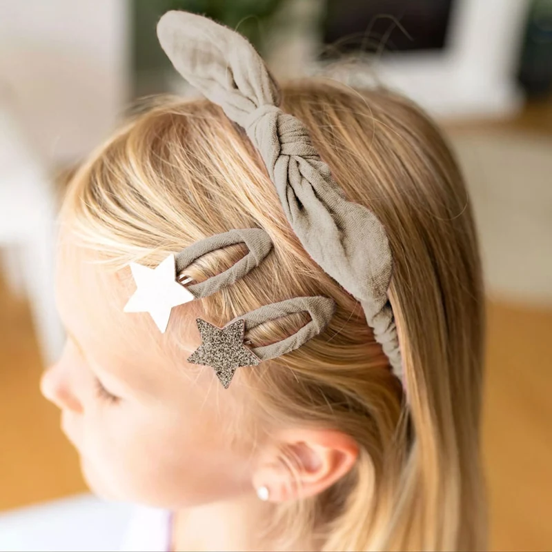 Musselin Haar-Accessoires-Set (12-teilig)