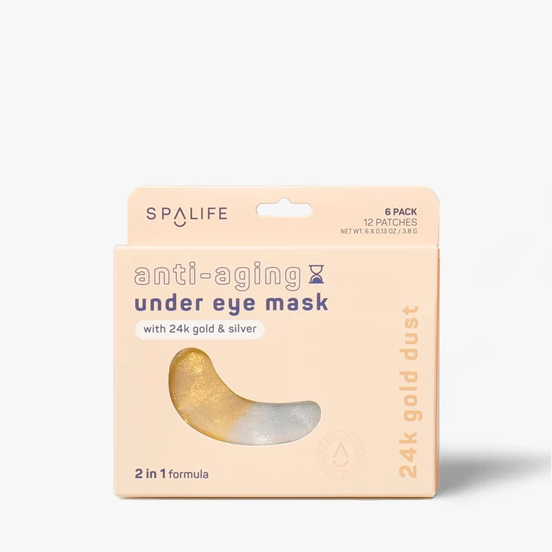SPA LIFE Anti-Aging Undereye Masks (2 in 1 Formula) - 6 Pairs