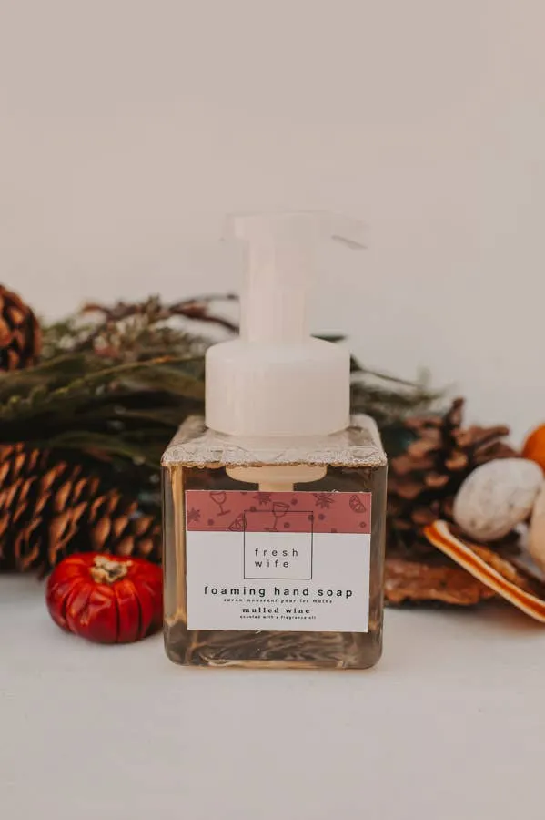 The fresh wife Mulled Wine Foaming Soap
