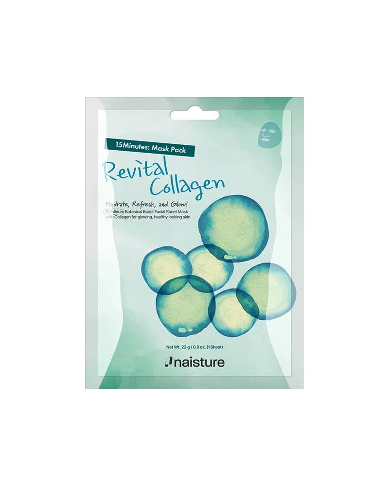 Naisture Revital Collagen Sheet Mask (10pc)