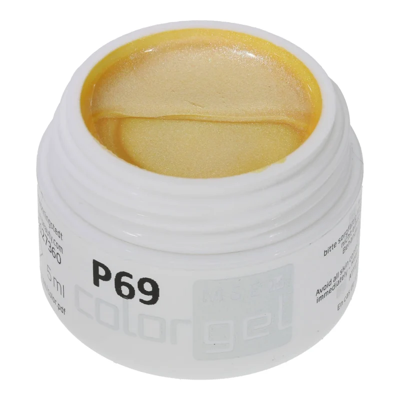 #P-69Mother of Pearl EFFEKT Color Gel 5ml Gelb