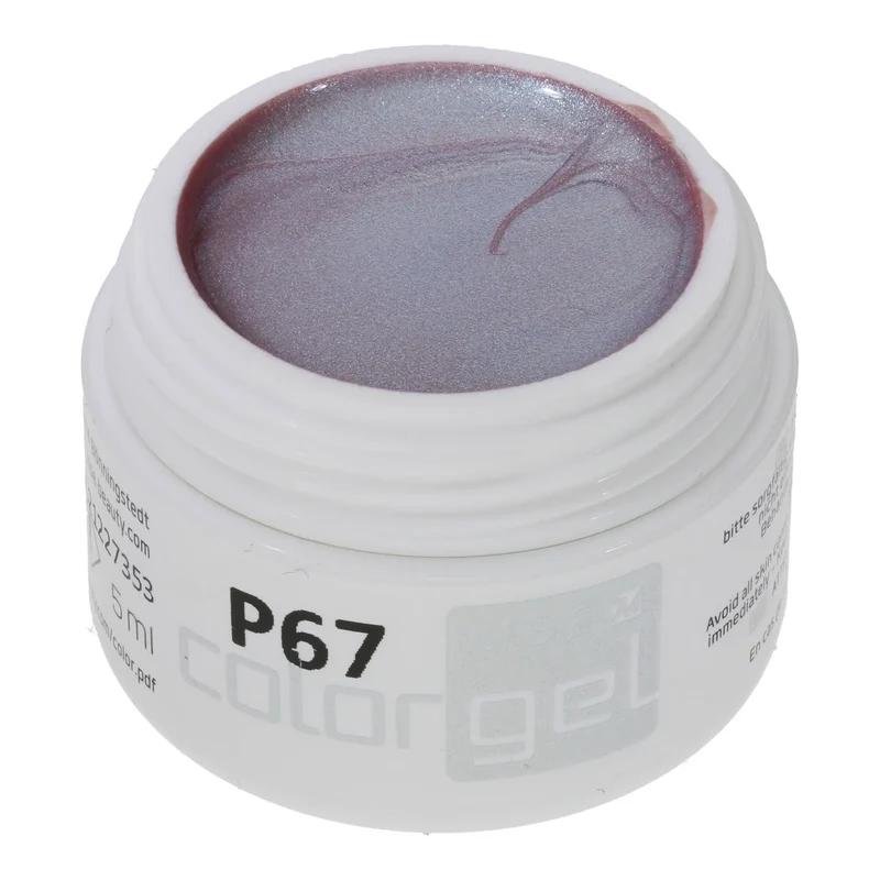 #P-67Mother of Pearl EFFEKT Color Gel 5ml Beige