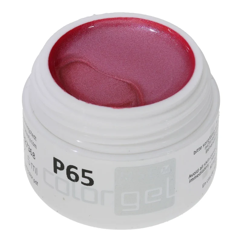 #P-65Mother of Pearl EFFEKT Color Gel 5ml Rot