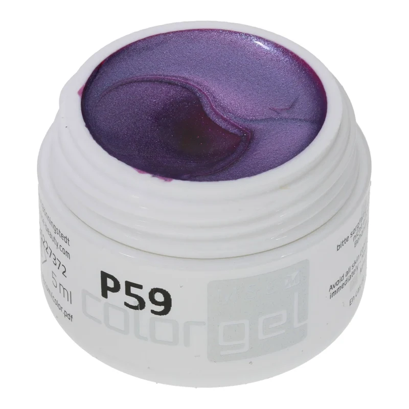 #P-59Mother of Pearl EFFEKT Color Gel 5ml Violett