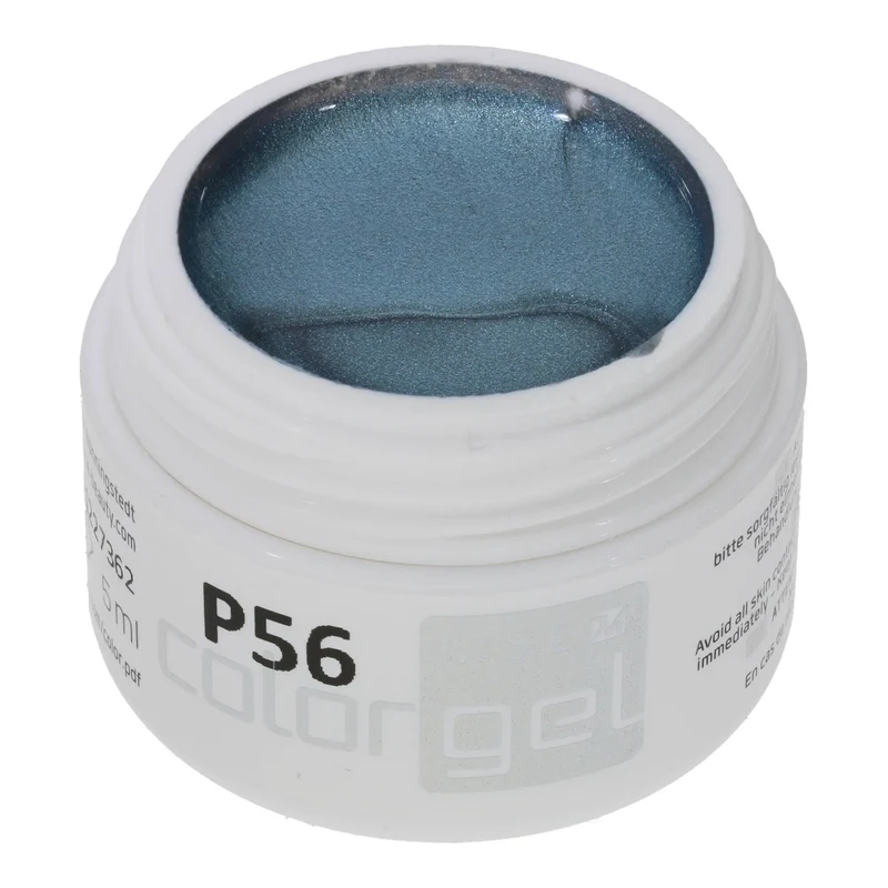 #P-56Mother of Pearl EFFEKT Color Gel 5ml Grau