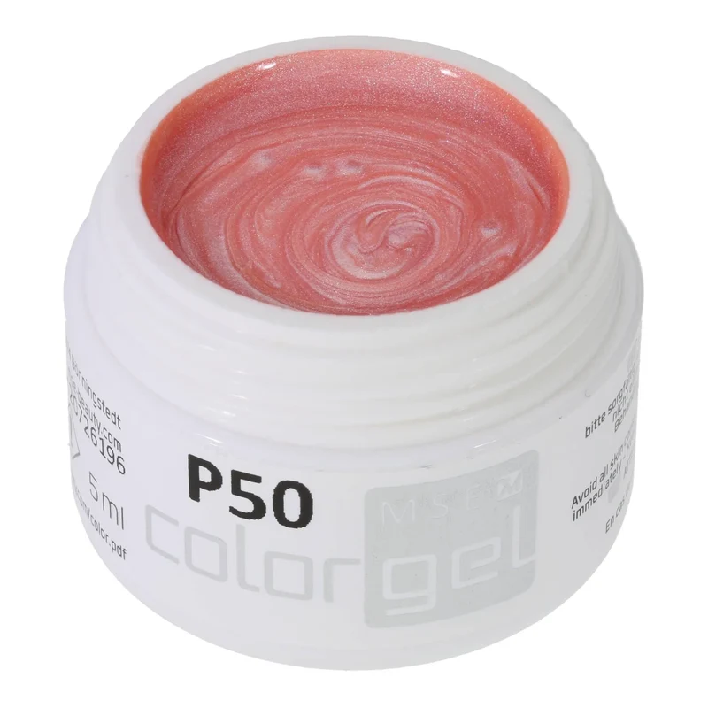 #P-50 Mother of Pearl EFFEKT Color Gel 5ml Rosa