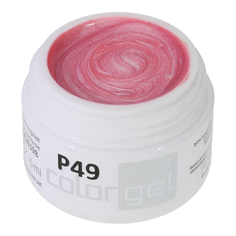 #P-49 Mother of Pearl EFFEKT Color Gel 5ml Rosa