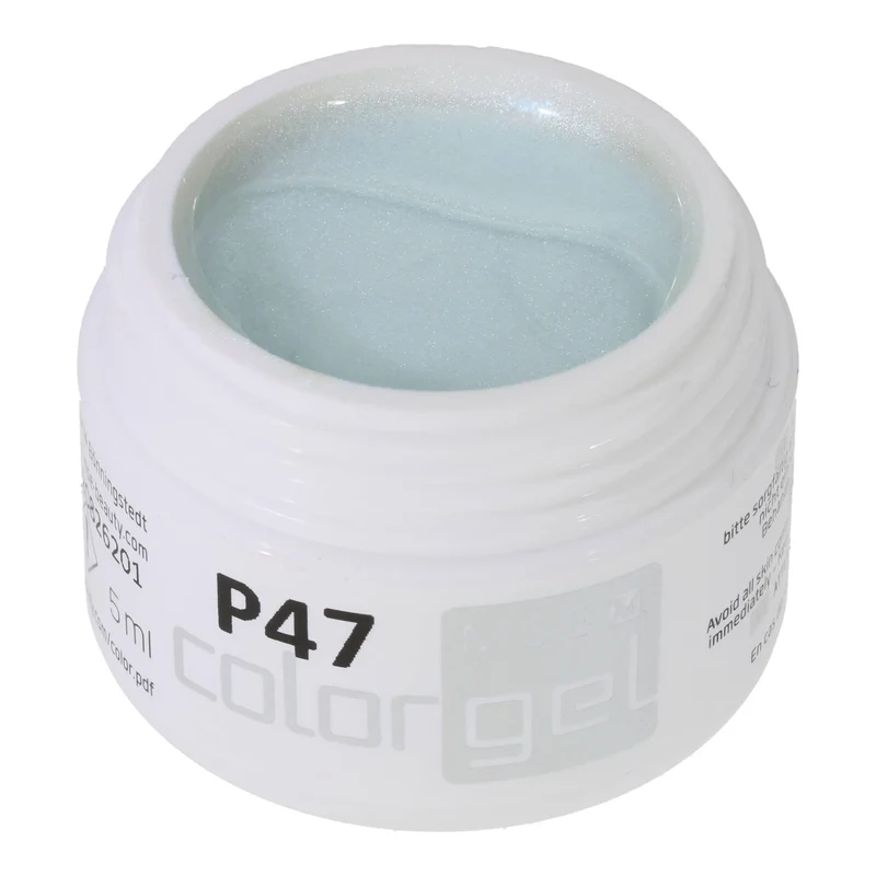 #P-47 Mother of Pearl EFFEKT Color Gel 5ml Weiss