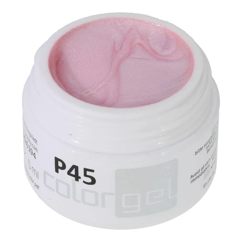 #P-45 Mother of Pearl EFFEKT Color Gel 5ml Rosa