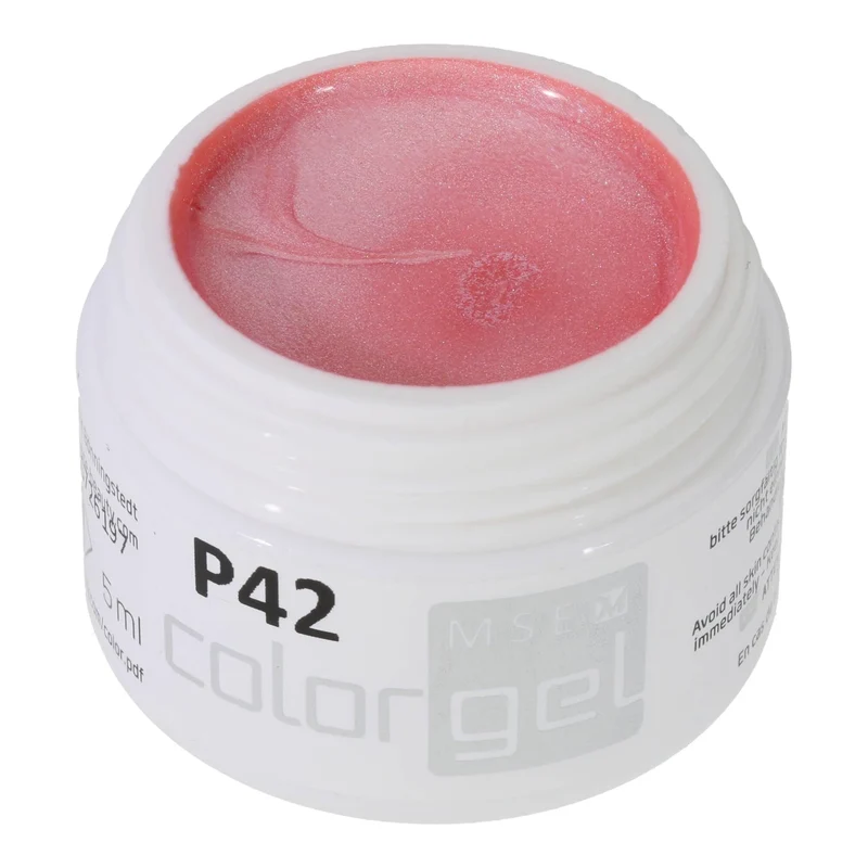 #P-42 Mother of Pearl EFFEKT Color Gel 5ml Rosa