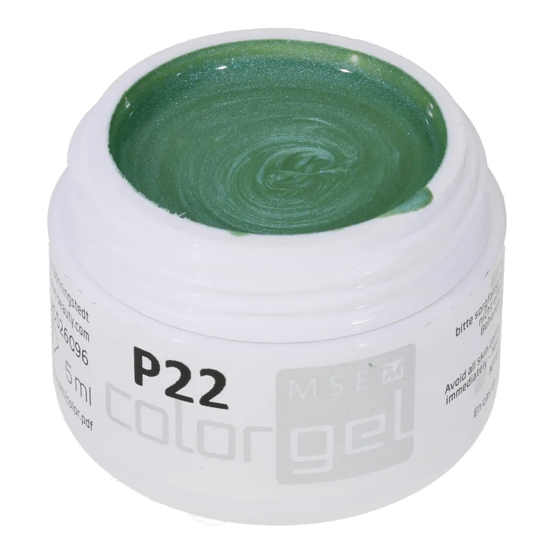 #P-22 Mother of Pearl EFFEKT Color Gel 5ml Grün