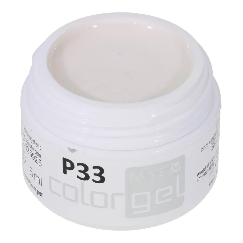 #P-33 Mother of Pearl EFFEKT Color Gel 5ml Weiss