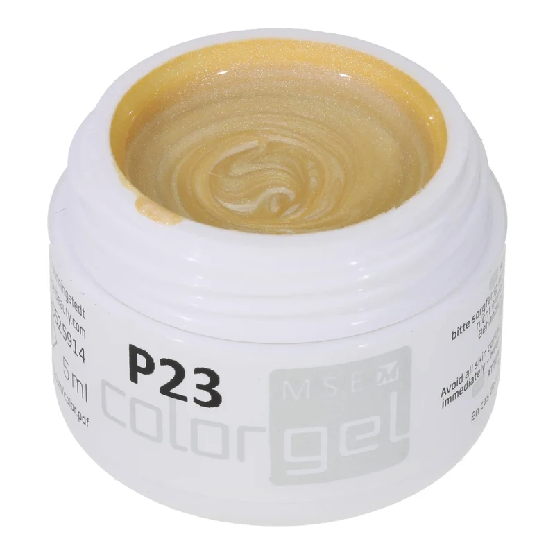 #P-23 Mother of Pearl EFFEKT Color Gel 5ml Gelb