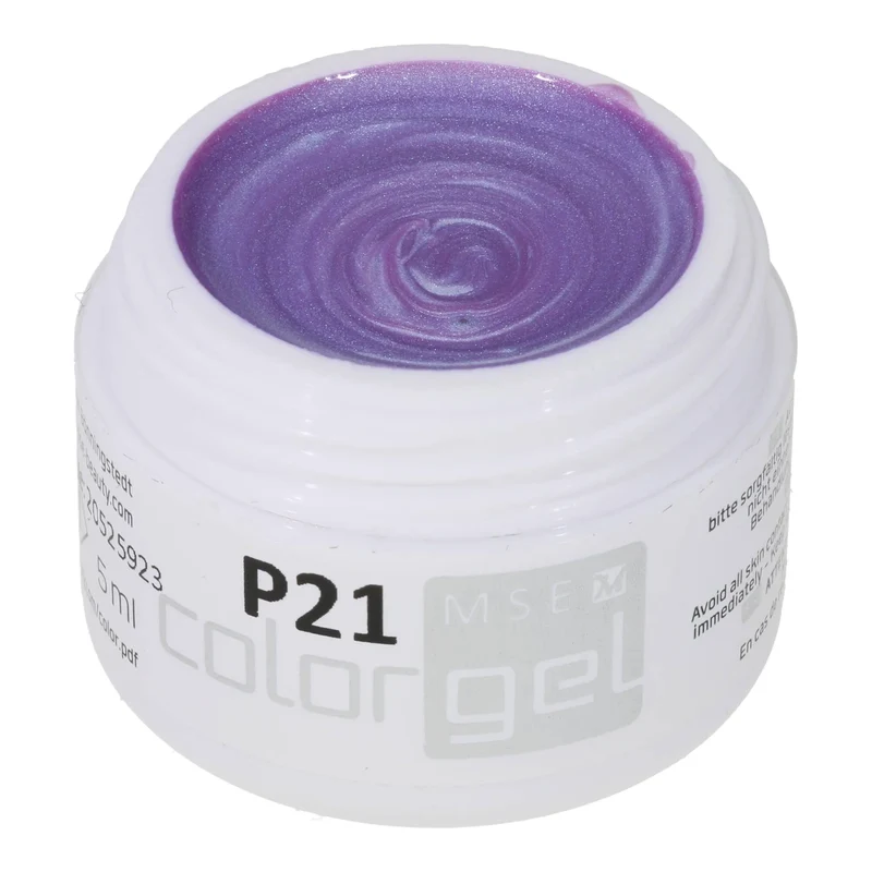 #P-21 Mother of Pearl EFFEKT Color Gel 5ml Violett