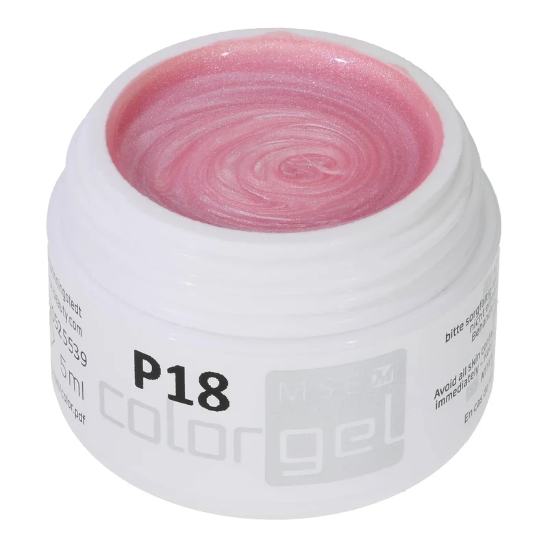 #P-18 Mother of Pearl EFFEKT Color Gel 5ml Rosa