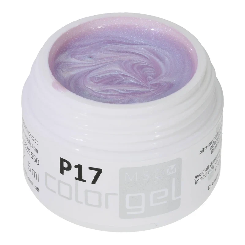 #P-17 Mother of Pearl EFFEKT Color Gel 5ml Weiss