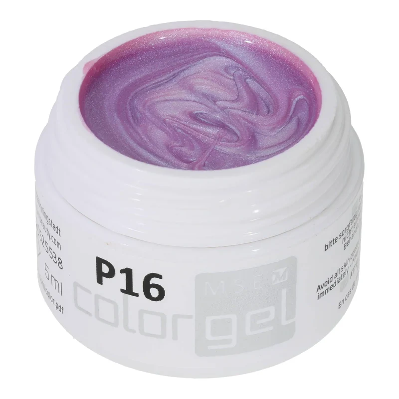 #P-16 Mother of Pearl EFFEKT Color Gel 5ml Rosa