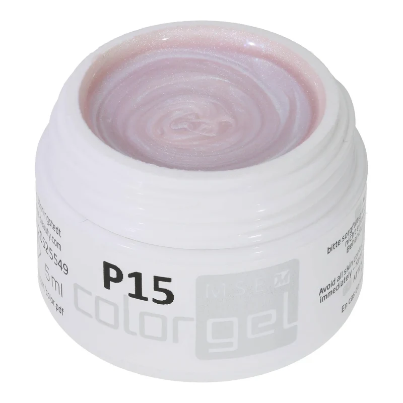 #P-15 Mother of Pearl EFFEKT Color Gel 5ml Weiss