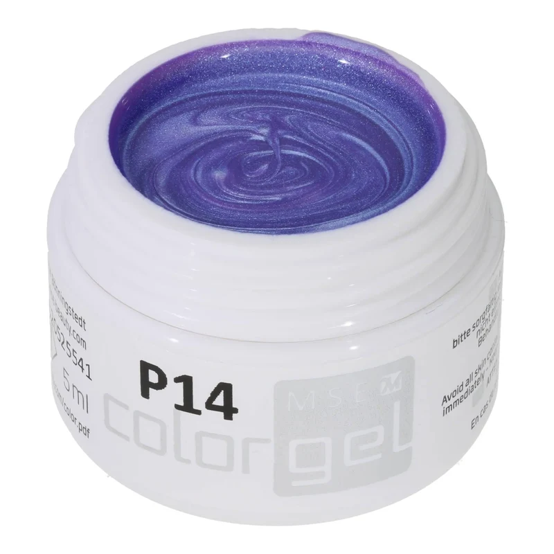 #P-14 Mother of Pearl EFFEKT Color Gel 5ml Violett