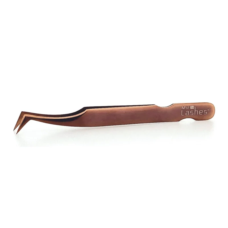 MSE Lashes: L-Type Volume Pinzette, "Rose Gold"