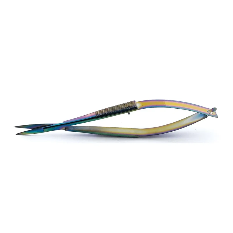 MSE Lashes: Eyelash Micro fine point scissor, Multicolor