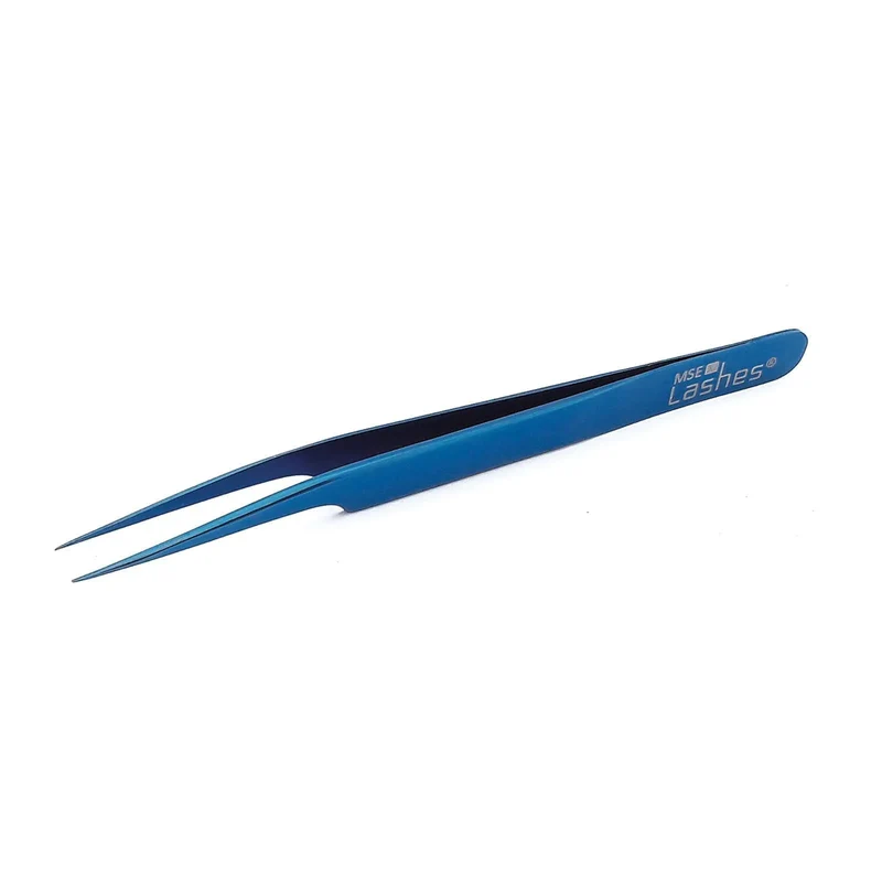 MSE Lashes: Eyelash Micro fine point Titanium Pinzette