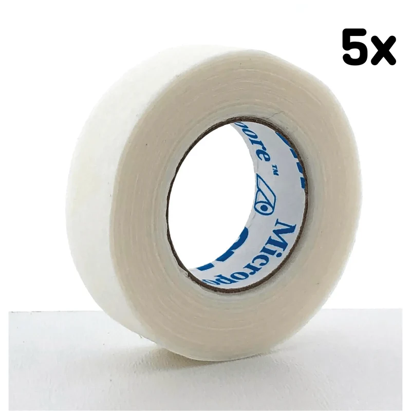 MSE Lashes: Wimpernklebeband / 3M Micropore Paper Tape 5 Stück