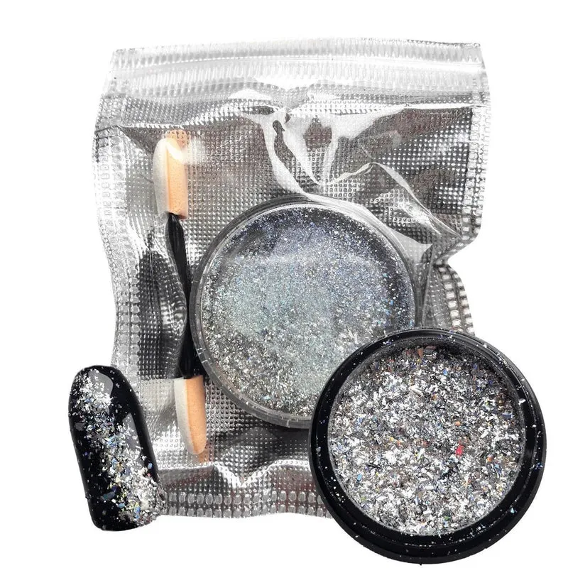 Galaxy Holo Glitter Flakes 2 Gramm inkl. Applikator