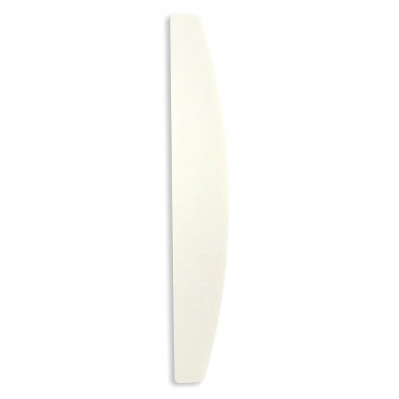 10 Wechselfeilen Halbrund Weiss Longlife 180