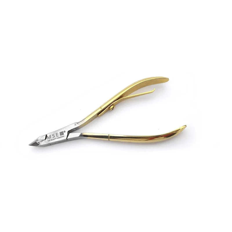 MSE Nagelhautzange Gold 7mm Schneide
