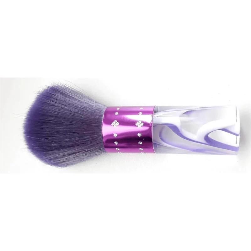 Staubpinsel lila mit Strass
