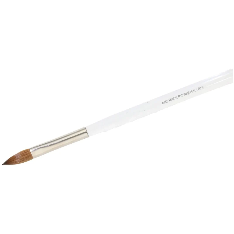 Acryl Pinsel Rotmarder spitz Gr. 8