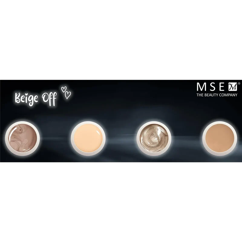 Farbgel Set: Beige Off