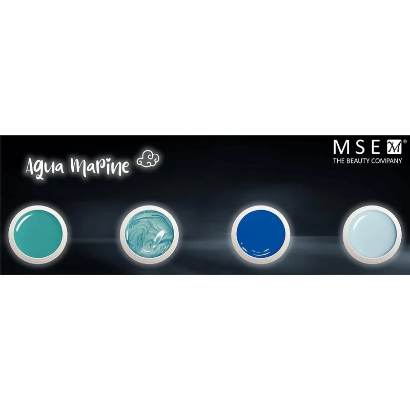 Farbgel Set: Aqua Marine