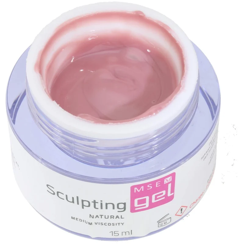 MSE-Gel 817: Schablonen Gel natural mittelviskose / Sculpting natural medium-viscosity 15ml