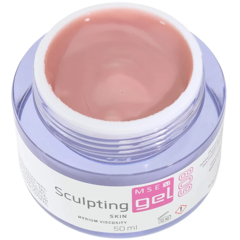 MSE-Gel 809: Schablonen Gel haut mittelviskose / Sculpting skin medium-viscosity 50ml